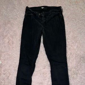 old navy black jeans